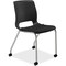 Hon CHAIR, 4-LEG STACK, BK HONMG201CU10 - alternate 1
